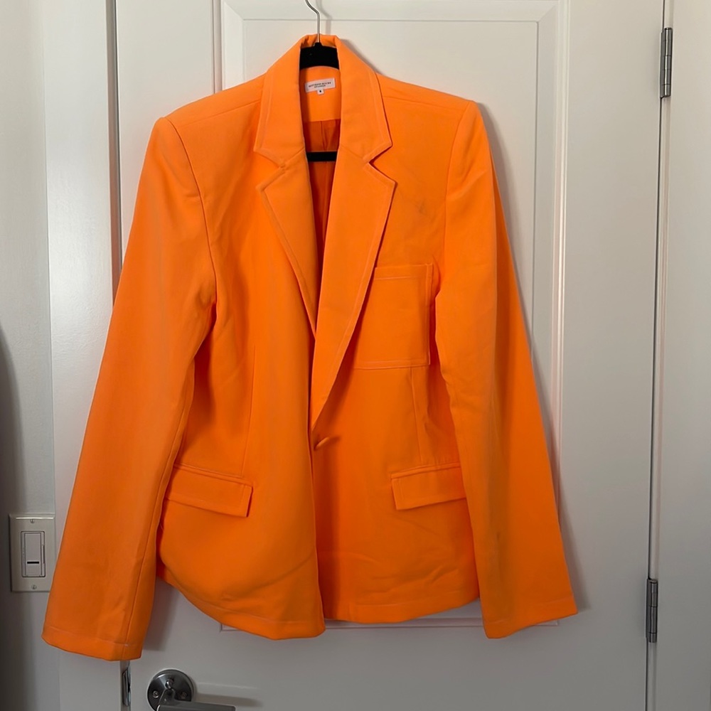 Mistress Rocks Orange Blazer